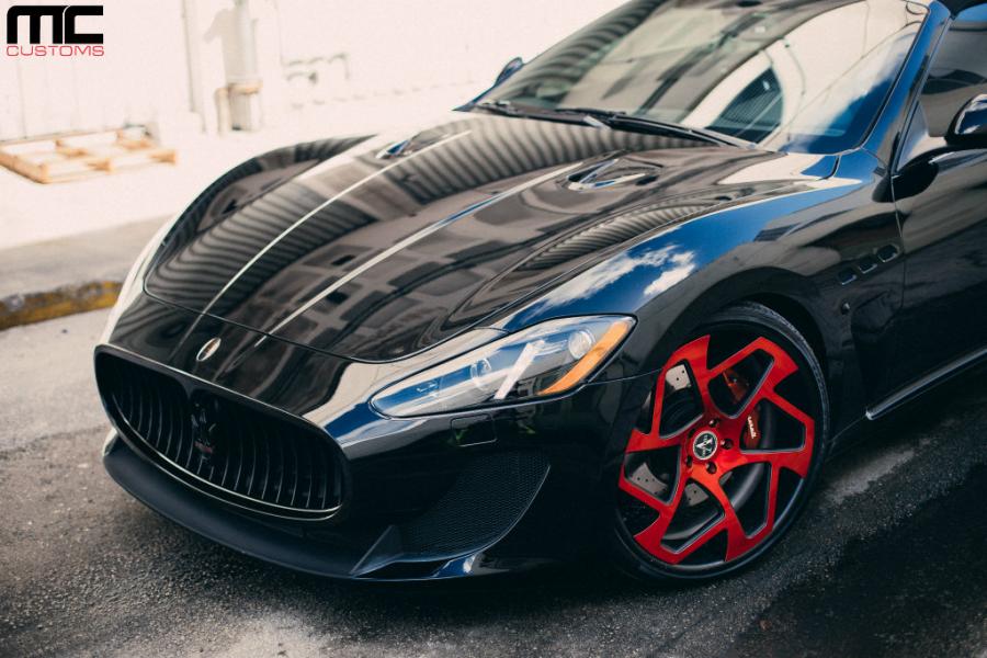  Maserati GranTurismo by MC Customs on Vellano Wheels 2014 года  (фото 10 из 13)